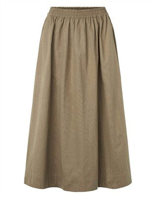 Guri Poplin Heavy Full Nederdel